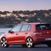 Seiten- / Heckaufnahme des Golf GTI VI