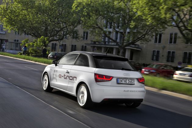 Audi A1 e-tron 2013:
Audi A1 e-tron