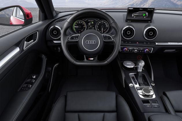 Audi A3 Sportback e-tron:
Audi A3 Sportback e-tron