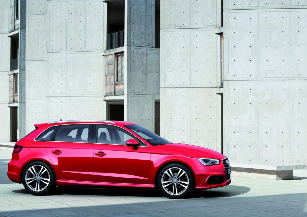 Audi A3 Sportback S line:
Audi A3 Sportback S line 