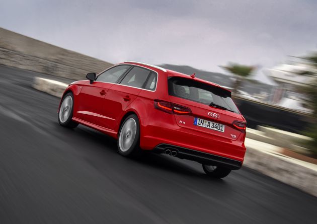 Audi A3 Sportback S line:
Audi A3 Sportback S line  