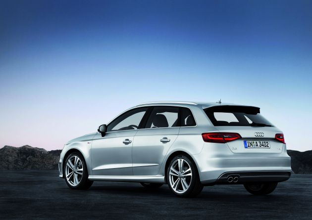 Audi A3 Sportback S line:
Audi A3 Sportback S line
