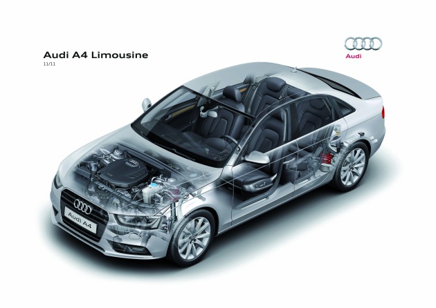 Audi A4 :
Audi A4 2012