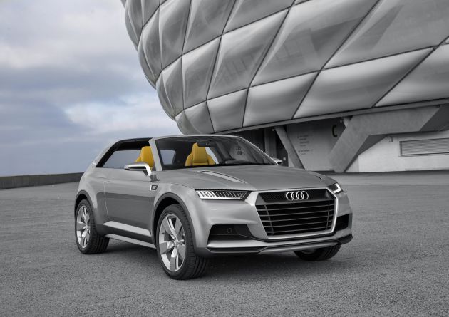 Audi Concept Car Crosslane Coupé:
Audi Concept Car Crosslane Coupé