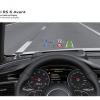 <p>Das Head-Up-Display (HUD) im Audi RS 6 Avant</p>