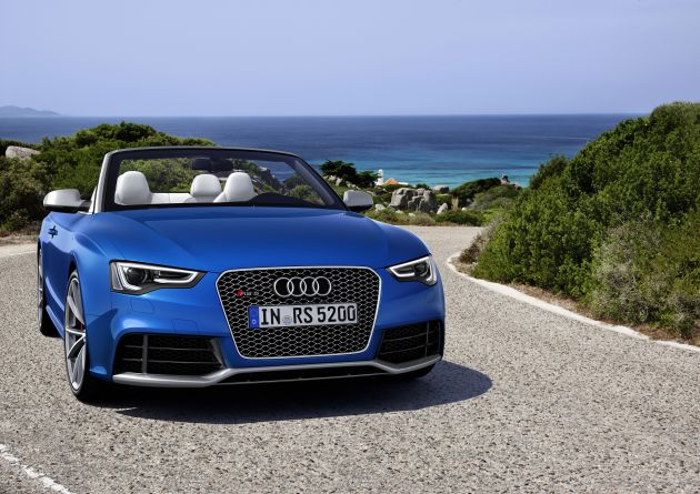 Audi RS5 Cabrio:
Audi RS 5 Cabriolet/Standaufnahme
