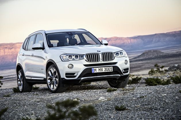 BMW X3:
BMW X3