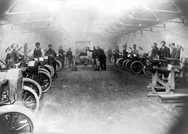 Ford Modell T:
Ford Model T Production Traford Park