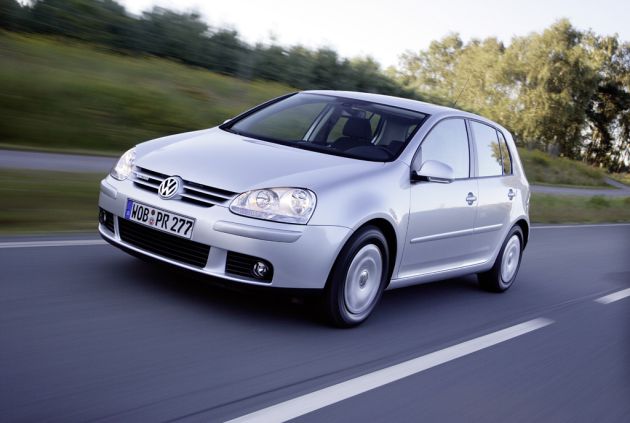 VW Golf BlueMotion:
DB2007AU01572