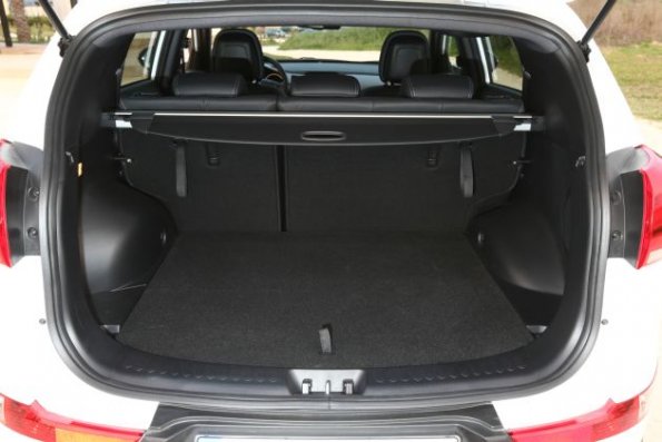Der Laderaum im Kia Sportage 