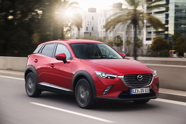 Mazda CX-3:
Mazda CX-3