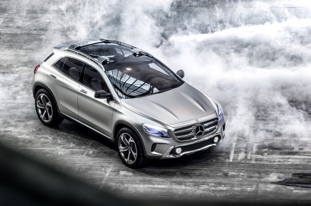 Mercedes-Benz Concept GLA:
Mercedes-Benz GLA