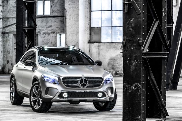 Mercedes-Benz Concept GLA:
Mercedes-Benz GLA