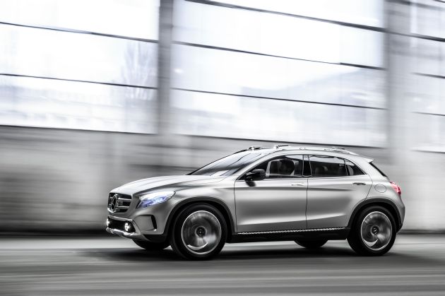 Mercedes Benz Concept GLA:
Mercedes Benz Concept GLA