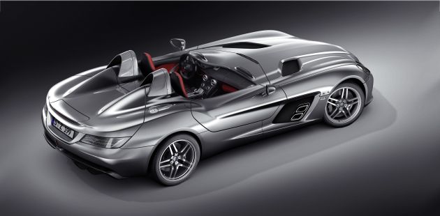 Mercedes SLR Stirling Moss:
SLR McLaren Stirling Moss (Z199) 2008
