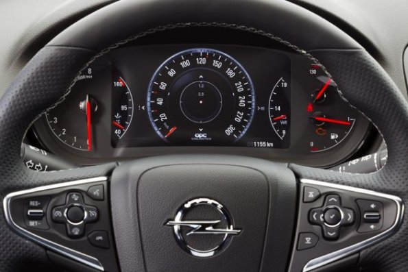 Die Instrumente im Opel Insignia