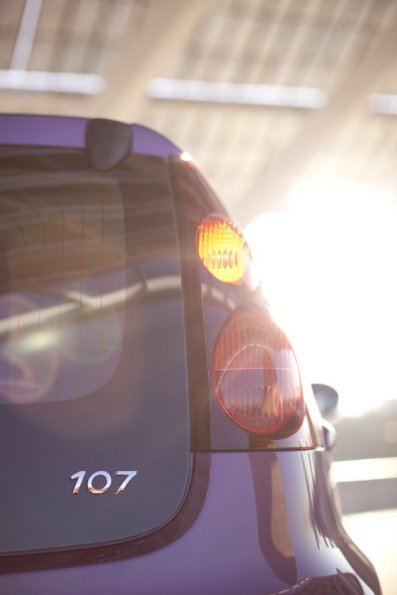 Detail am Peugeot 107