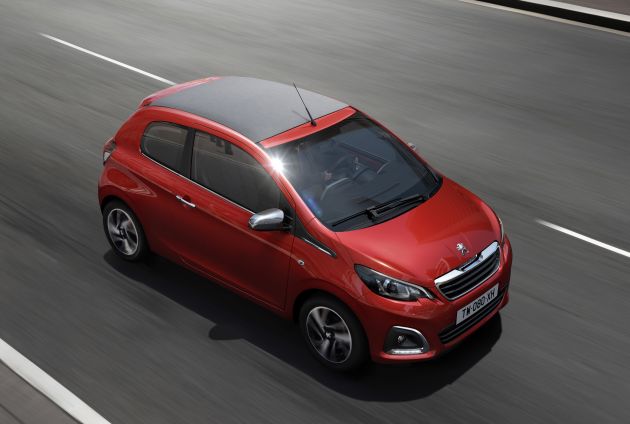 Peugeot 108:
Peugeot 108