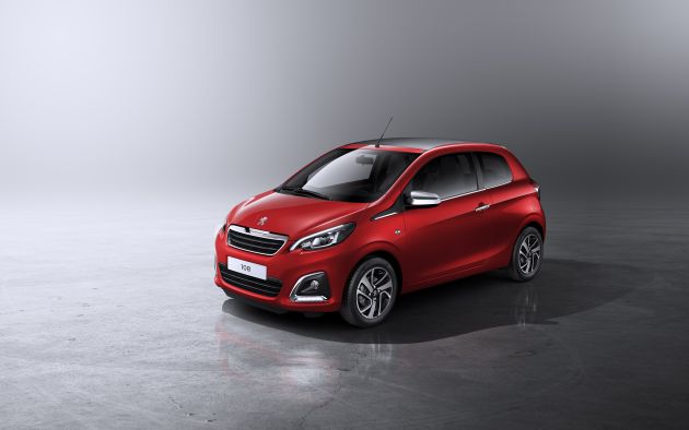 Peugeot 108:
Peugeot 108