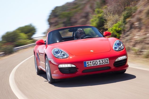 Porsche Boxster S:
Porsche Boxster und Boxster S