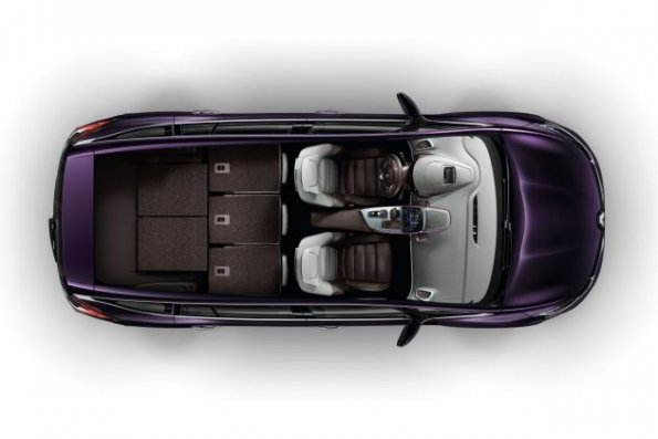Innenraumperspektive des Renault Espace