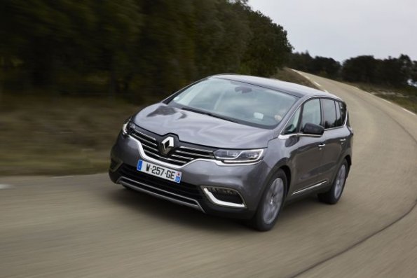 Frontansicht des Renault Espace