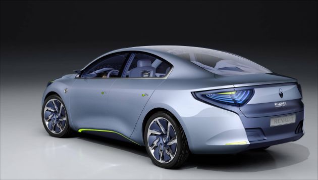 Renault Fluence Z.E. Concept:
Renault Fluence Z.E. Concept
