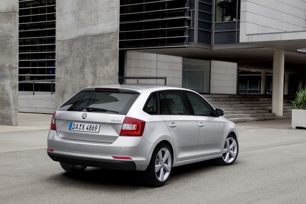 Skoda Rapid Spaceback:
Skoda Rapid Spaceback