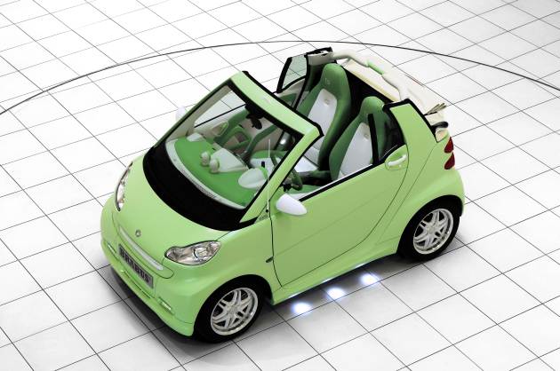 Smart Fortwo BRABUS electric drive:
smart fortwo BRABUS electric drive