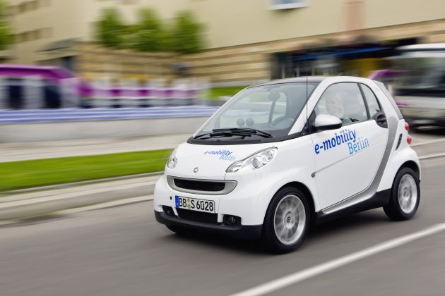smart fortwo ed:
smart e-mobility Berlin 2008