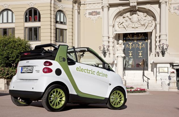 Smart fortwo electric drive:
smart fortwo
