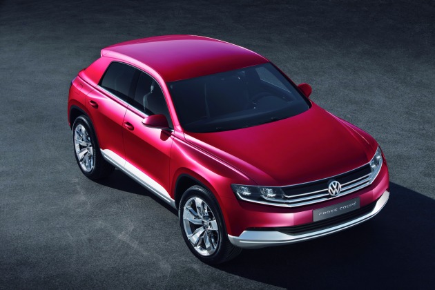 VW Studie Cross Coupé:
VW Studie Cross Coupé