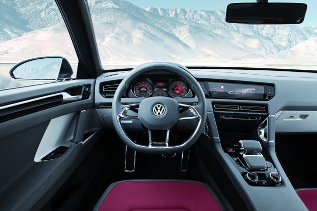 VW Studie Cross Coupé:
VW Studie Cross Coupé