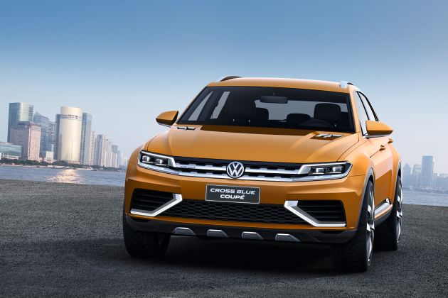 VW Studie CrossBlue Coupé:
Volkswagen SUV-Studie CrossBlue Coup