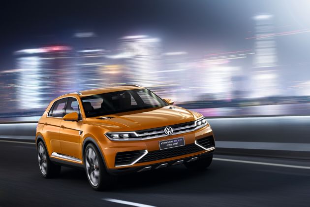 VW Studie CrossBlue Coupé:
Volkswagen SUV-Studie CrossBlue Coup