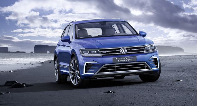 VW Studie Tiguan GTE:
VW Studie Tiguan GTE