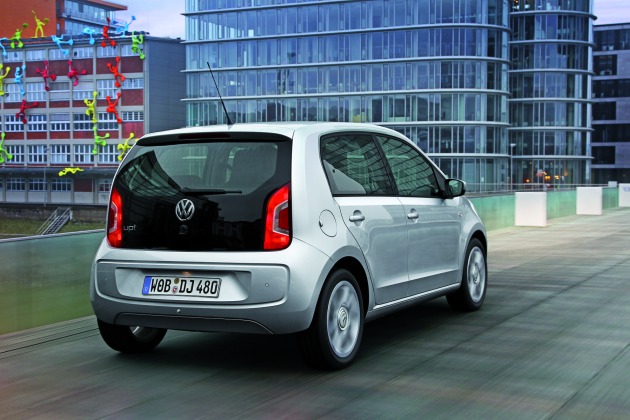 VW up! Viertürer:
VW up! Viertürer 