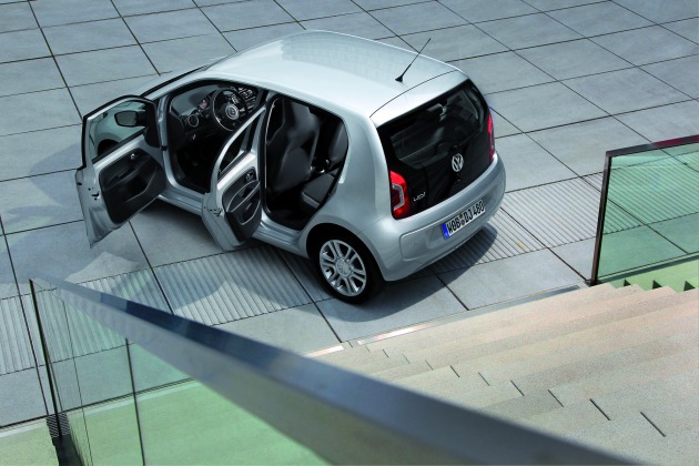 VW up! Viertürer:
VW up! Viertürer