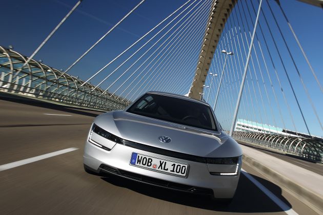 VW XL1 :
Der neue Volkswagen XL1
