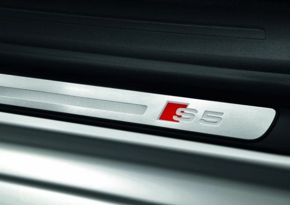 Detailaufnahme am Audi S5 Sportback