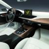 Das Cockpit und die Mittelkonsole im Audi Sportback Concept aus der Sicht des Beifahrers