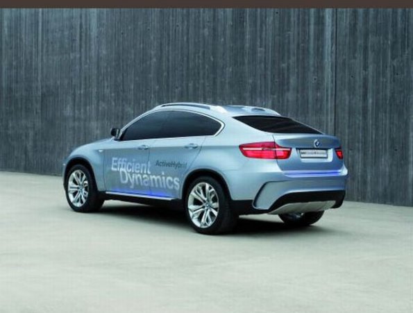 Seitenansicht des BMW Concept X6 Active Hybrid 1