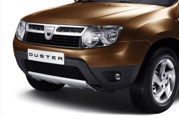 Detailaufnahme des Dacia Duster