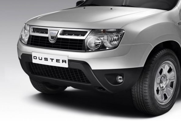 Detailaufnahme des Dacia Duster