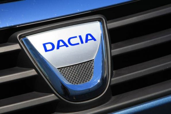 Das Logo des Dacia Sandero