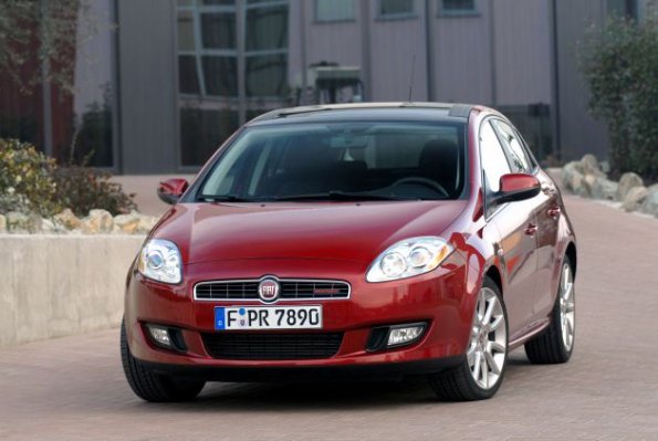 Frontansicht des Fiat Bravo