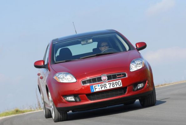 Frontansicht des Fiat Bravo