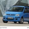 Front- / Seitenansicht des Fiat Panda