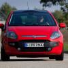 Frontansicht des Fiat Punto Evo