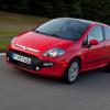 Front- / Seitenansicht des Fiat Punto Evo